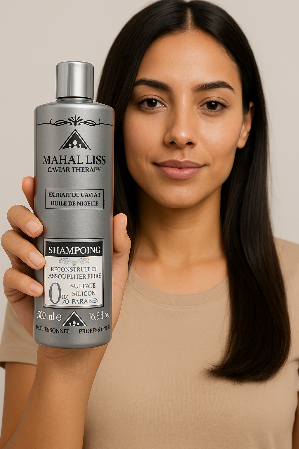 shampoing mahal liss caviar et huile de nigelle
