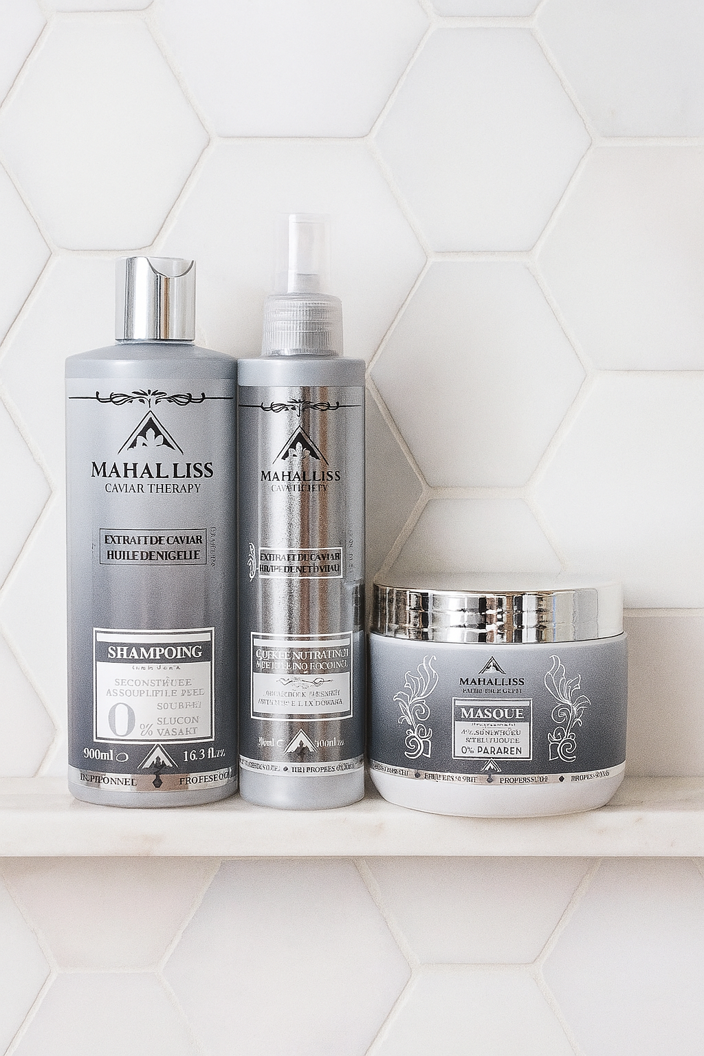shampoing mahal liss caviar et huile de nigelle