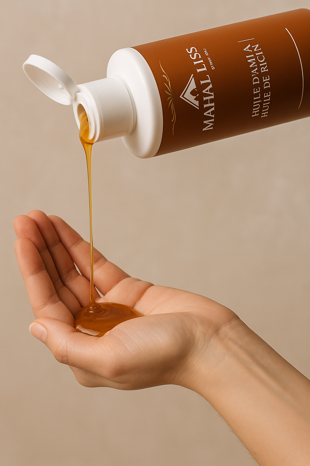 Shampoing Mahal Liss® à l'huile d'amla et huile de ricin 500ml