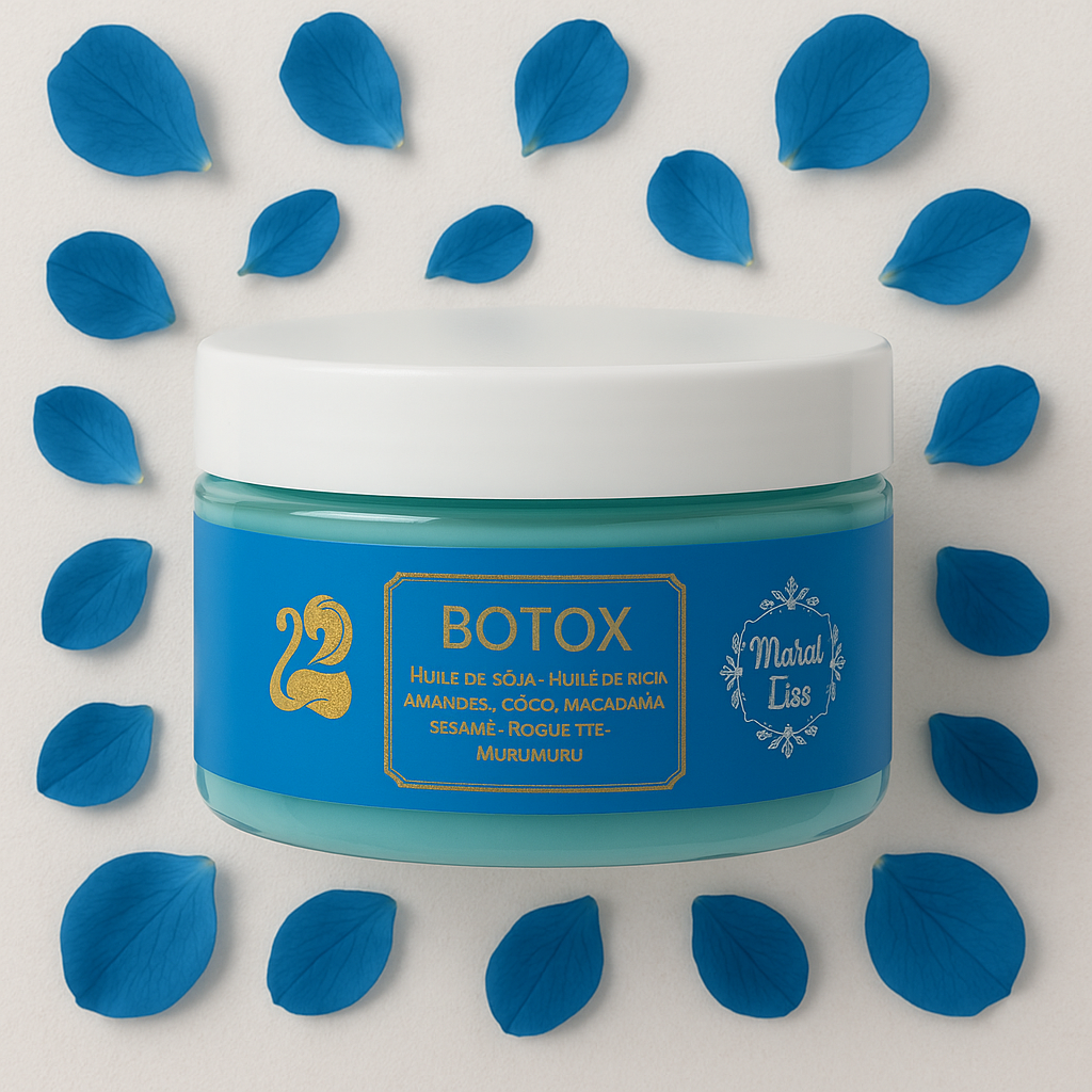 SOIN PROFOND 10 HUILES PRÉCIEUSES MAHAL LISS ( favorise la pousse du cheveu ) 100 GR