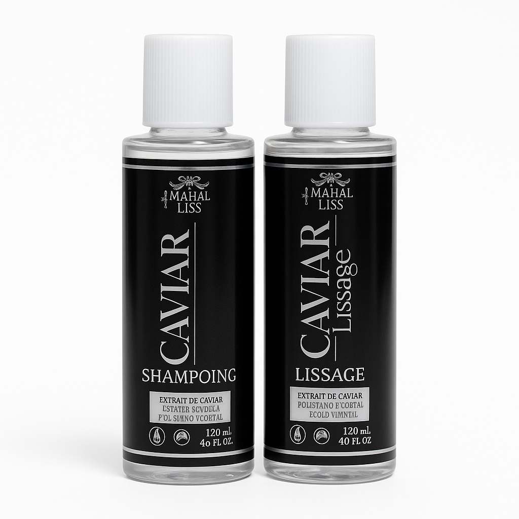 Mini kit lissage mahal liss CAVIAR-HUILE DE NIGELLE ou reconditionné