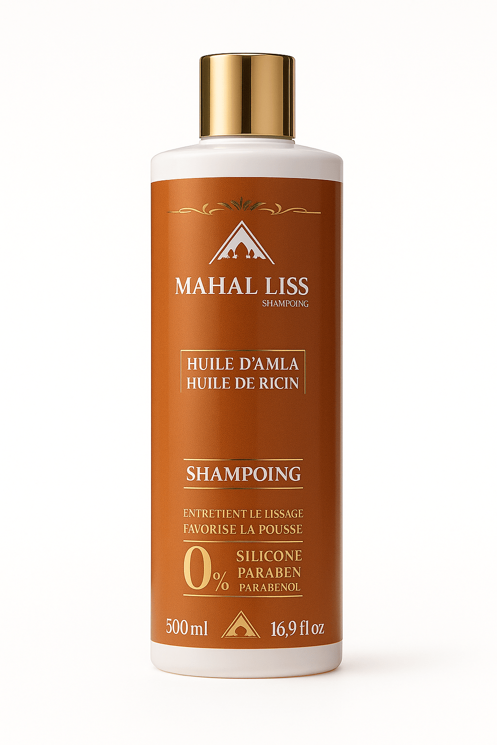 Kit Entretien Nano Indien Mahal Liss - Huile d'Amla et Ricin - Nouveau Packaging