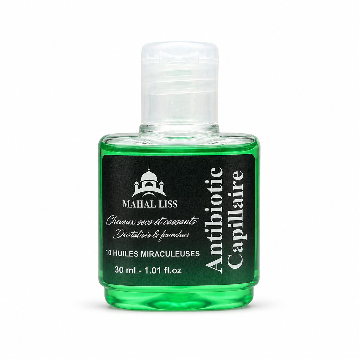 Antibiotic Capillaire Mahal Liss 30ml 10 huiles miraculeuses
