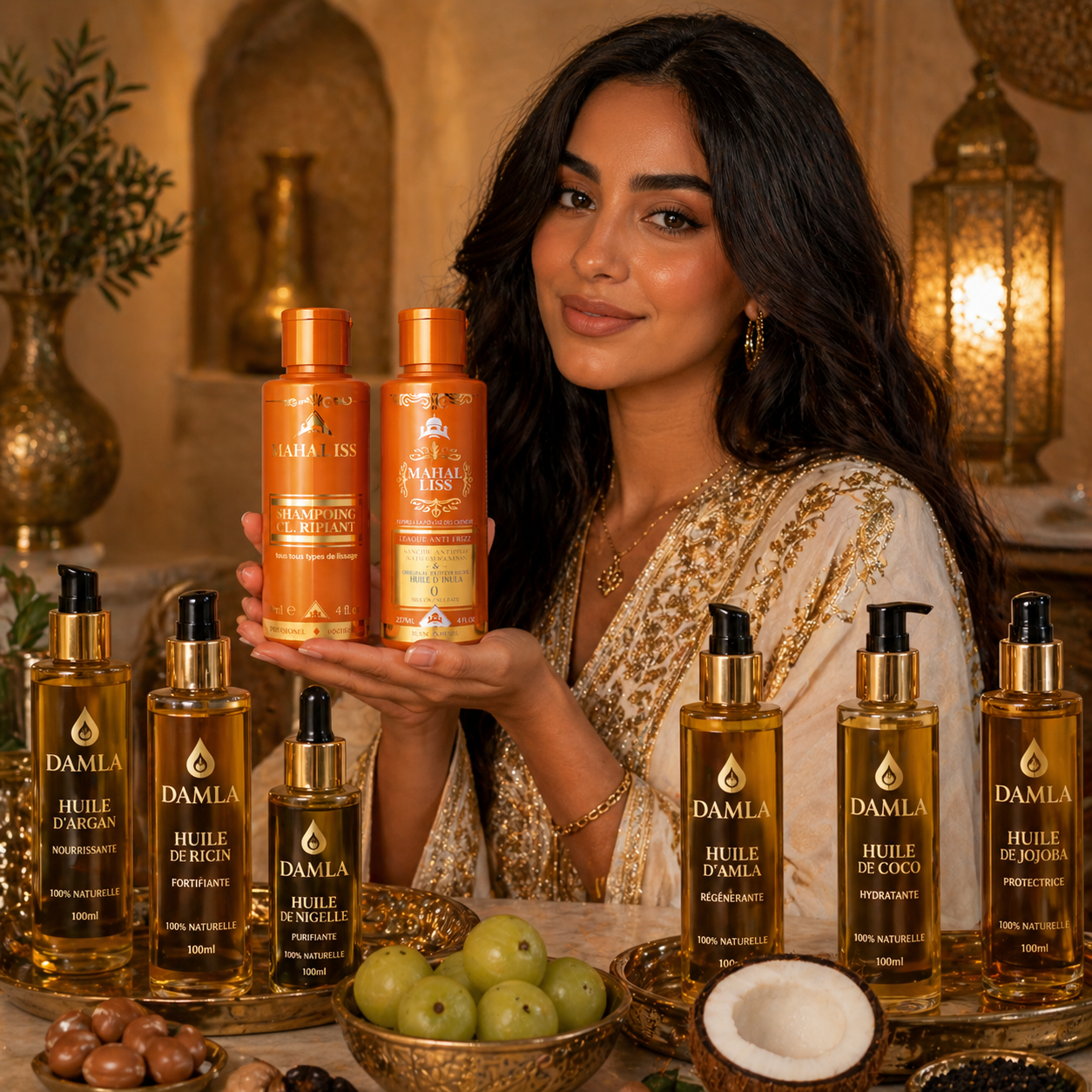 Mini Kit Alisado Nano Indio Mahal Liss® - Aceite de Amla Sin Formol