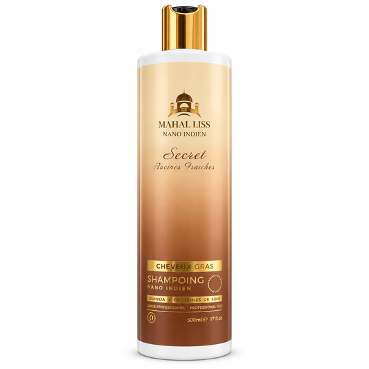 Shampoing Racines Fraîches Mahal Liss® — Cheveux gras, 500 ml