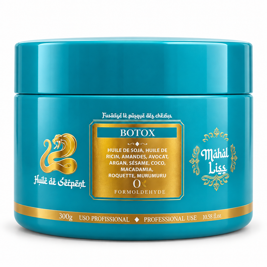 BTX Indio Mahal Liss® con 10 Aceites Preciosos – Tratamiento Profundo Sin Formol | 300 gr