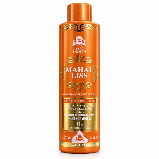 Nano Indien Amla Step 2 Mahal Liss® — Lissage indien sans formol, 1 L