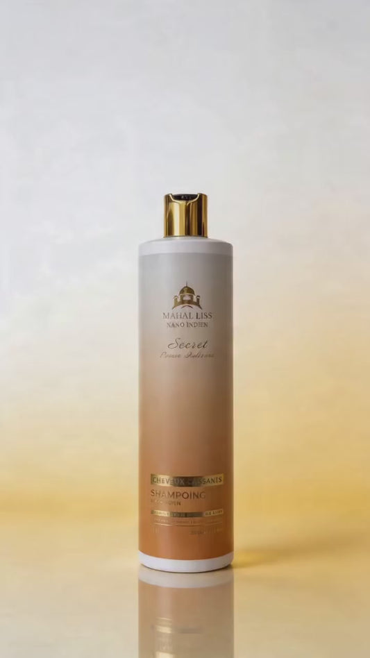 Kit Entretien Nano Indien Mahal Liss® – Shampoing Sans Sulfate, Masque & Sérum | Huile d'Amla & Ricin,  NOUVEAU PACKAGING