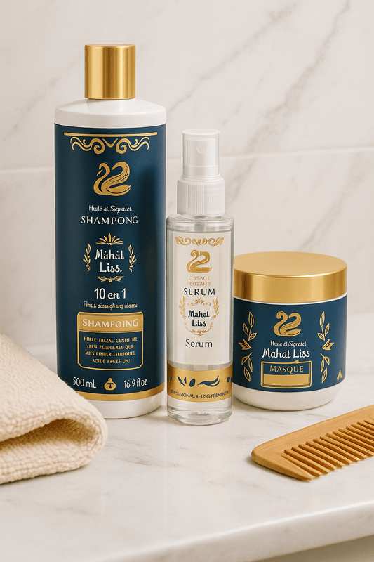 Kit Entretien Mahal Liss Huile de Serpent - Nouveau Packaging